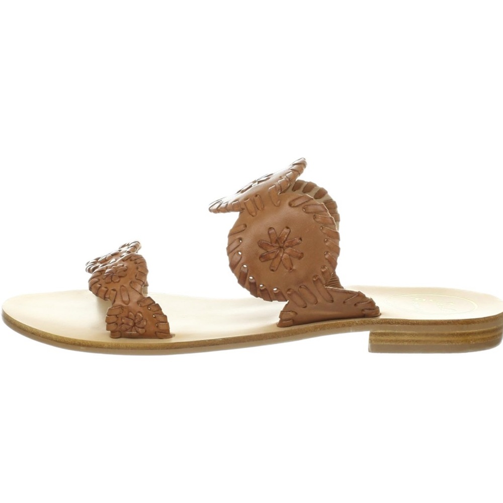 JACK ROGERS🆕 LAUREN II SANDALS. COGNAC COLOR. SIZE 5M